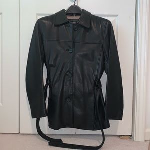 VTG leather coat